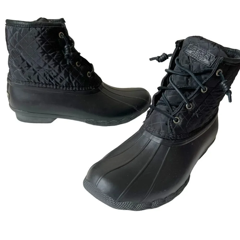 Sperry | Saltwater Nylon Quilted Duck Boots